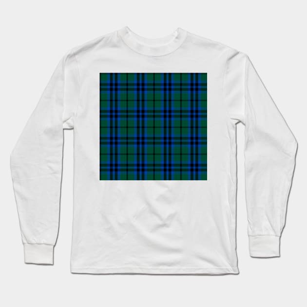 Marshall Clan Tartan (High Res) Long Sleeve T-Shirt by clantartans